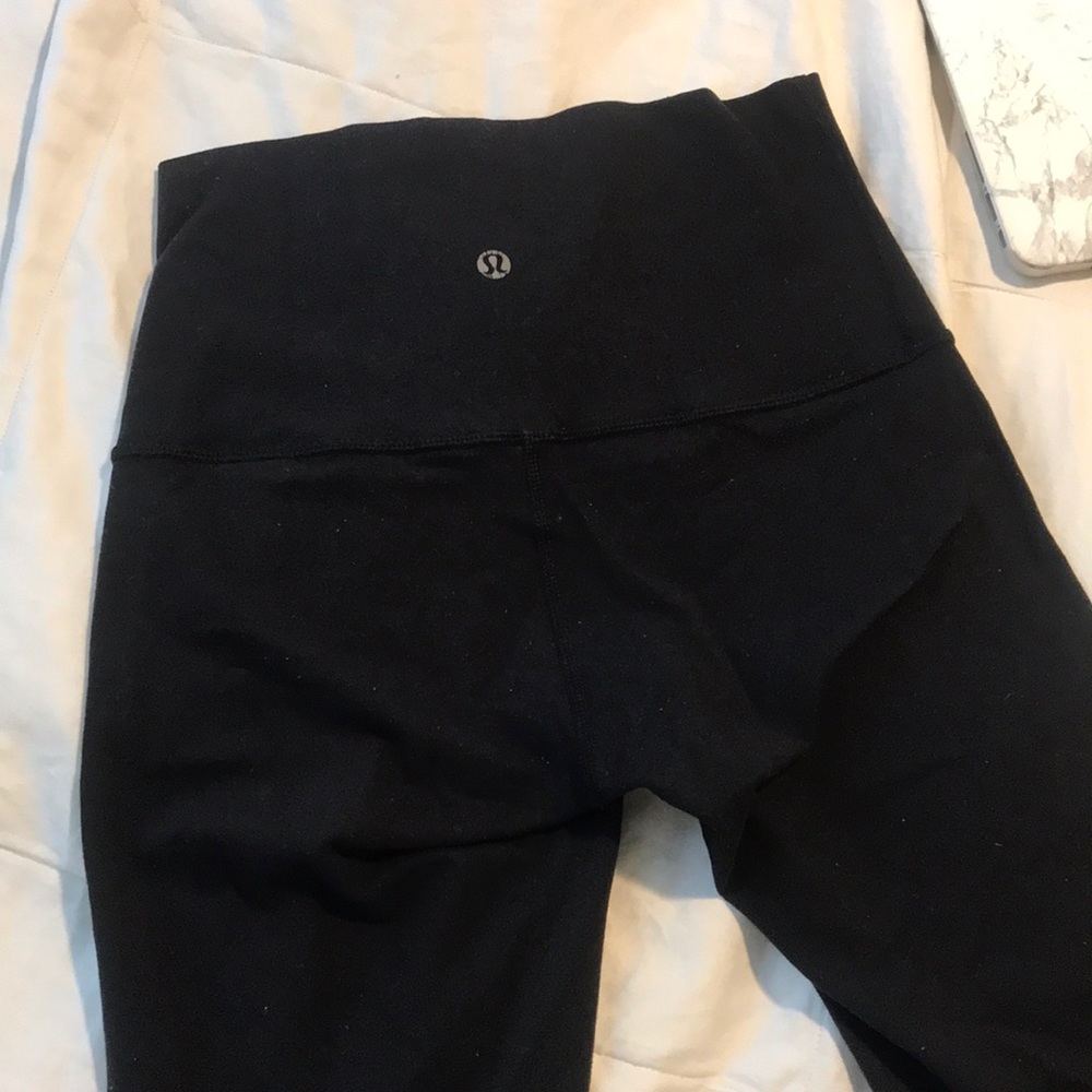 Lululemon wunder under cropped leggings